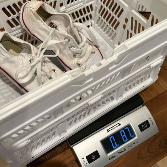 Converse All Star White Low Top Tennis Shoe Kids Size 9 - Picture 8 of 8